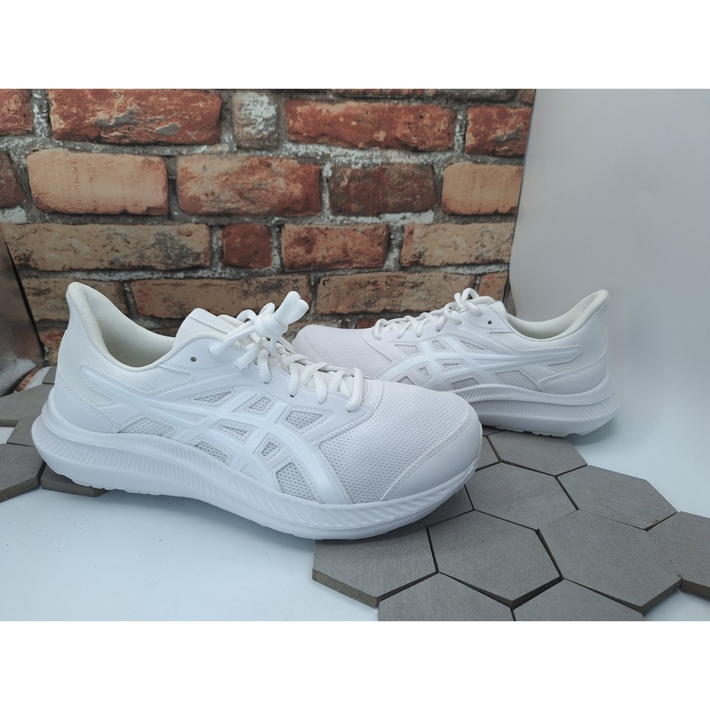 ASICS Jolt 4 Extra Wide Triple White Men's 11.5 Shoes Novablast Gel-1130 style